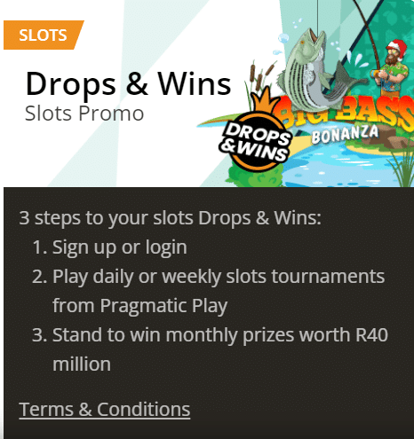 Drops and Wins Promotion - YesPlay