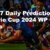 07/07 Daily Predictions Currie Cup 2024 WP vs Bulls